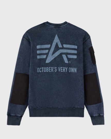 Alpha Industries Garment Dyed Crewneck