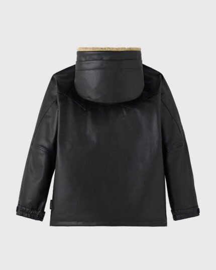 BAPE® Faux Leather Snowboard Jacket