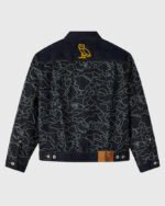 Bape® Neon 1st Camo Denim Jacket