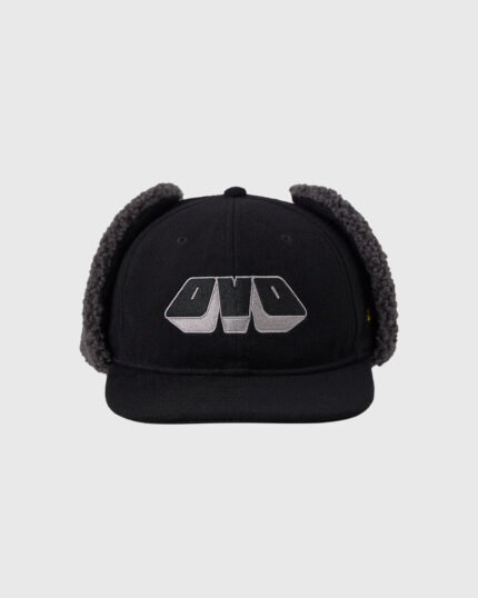 Marvel Shearling Trapper Hat - Black